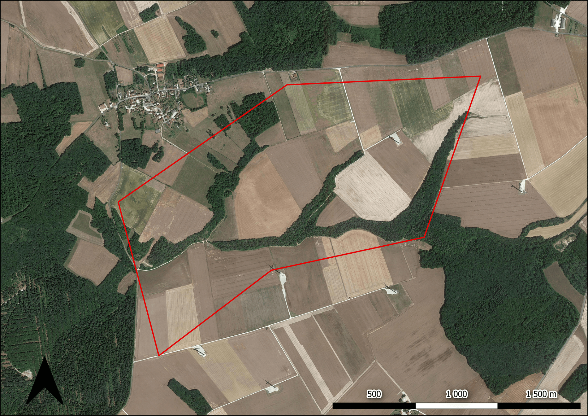 Projet Filaos- Vue Satellite